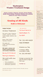 Mobile Screenshot of masterpiecewindowtreatmentdesign.com